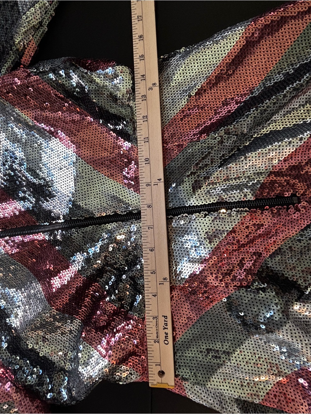 NEW Ted Baker London Jocasta stripe sequin mini cocktail dress Sz 2 (US 6) - Picture 14 of 16